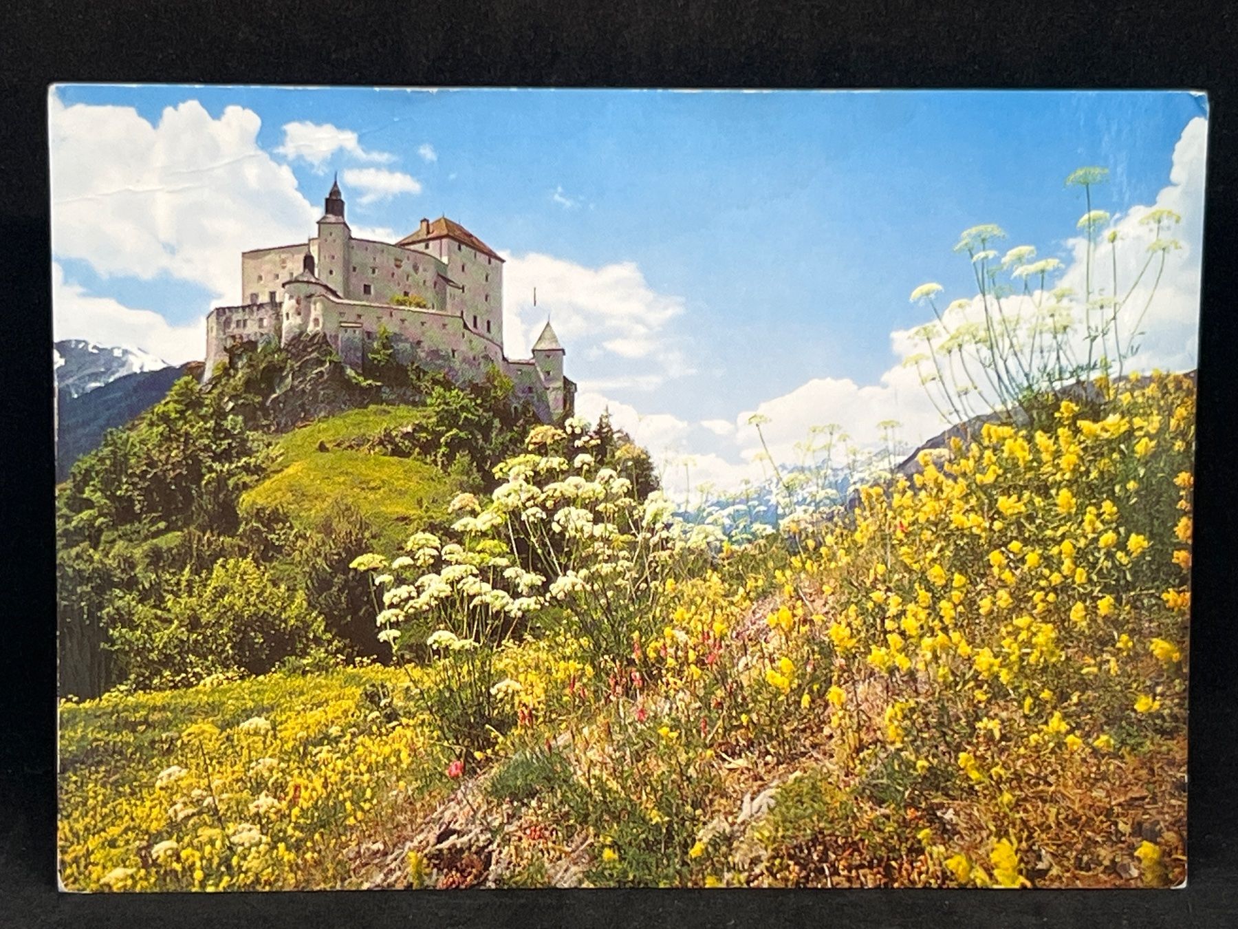 Cartoline postali: Schloss Tarasp (Bad Tarasp-Vulpera), 1270m, Engadin – Usato da Widnau venduto da Brusi9