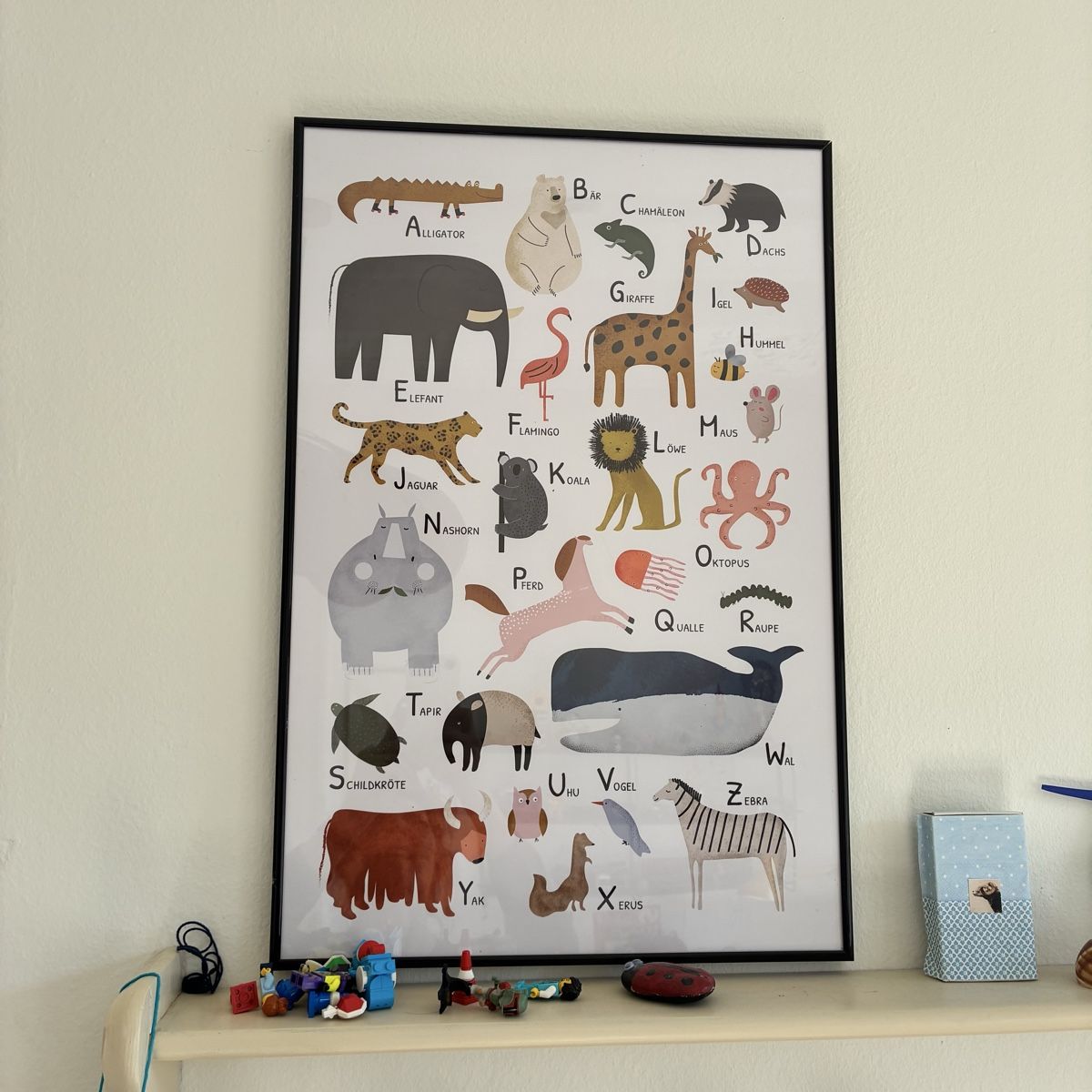 Foto & Immagini: Poster Alphabet Kinderzimmer – Usato da Winterthur venduto da bunteperlen
