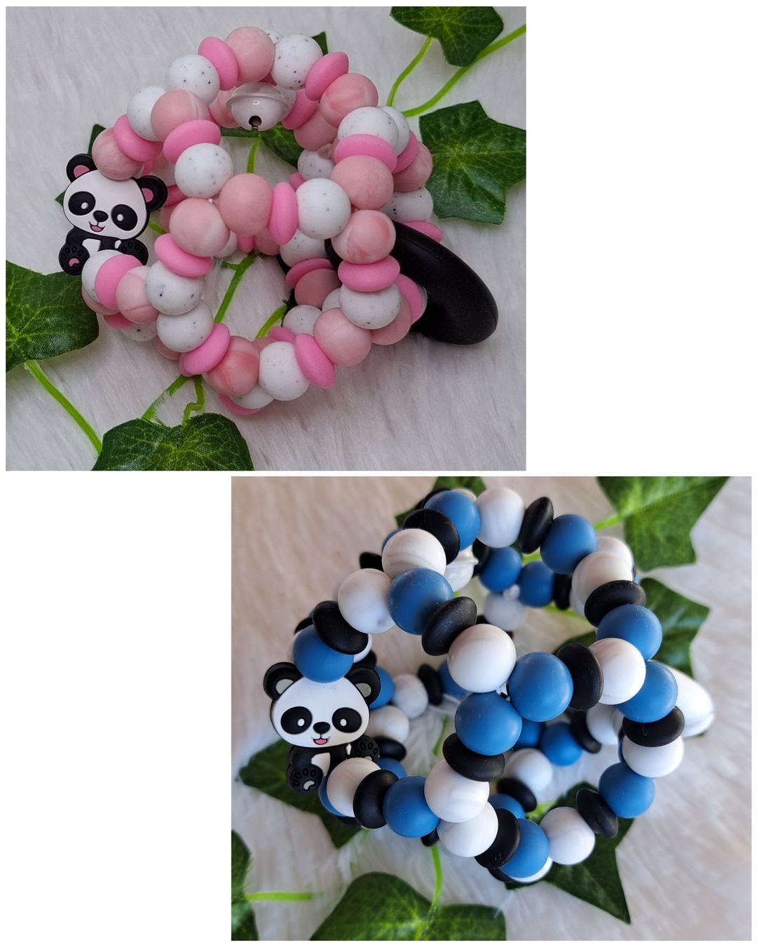 Giocattoli: Motorikball/Greifball Pandabär Rosa oder Blau – Nuovo e nell'imballaggio originale da Oberurnen venduto da rotty80