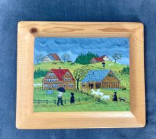 Peinture appenzeloise sur bois