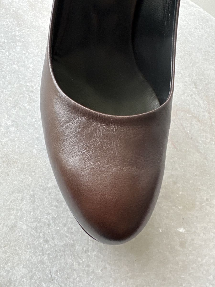 Scarpe da donna: Pumps braun Leder 39 – Usato da Däniken SO venduto da NBdesign 4