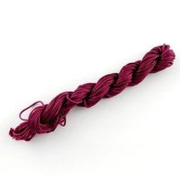 Nylonschnur 1mm Cerise 20m