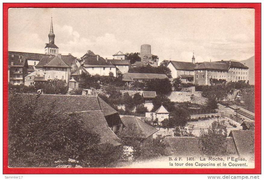 Cartoline postali: LA ROCHE, LICHTDRUCK – Usato da Grüningen venduto da Kartenlaube