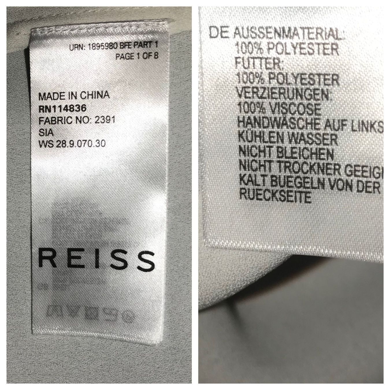 Gonne: REISS ROCK GR. 38 neuwertig – Nuovo (secondo la descrizione) da Unteraegeri venduto da MH203 8
