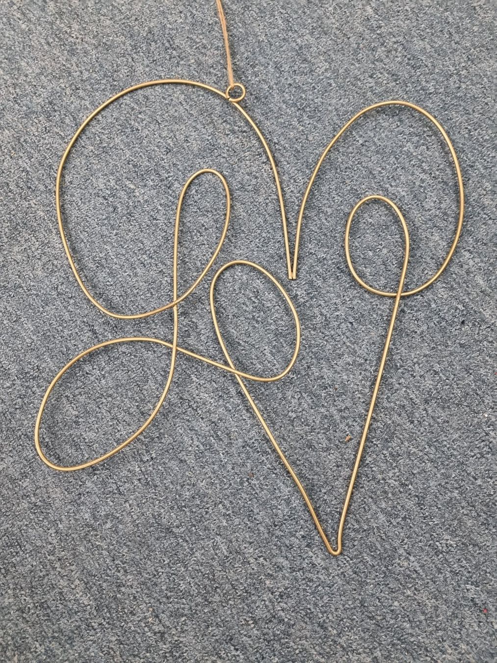 Tutte le decorazioni: Deko Herz Love Goldfarbig – Nuovo (secondo la descrizione) da Zofingen venduto da Felpa