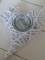 Teelichthalter, Deko, Shabby Chic, Herz