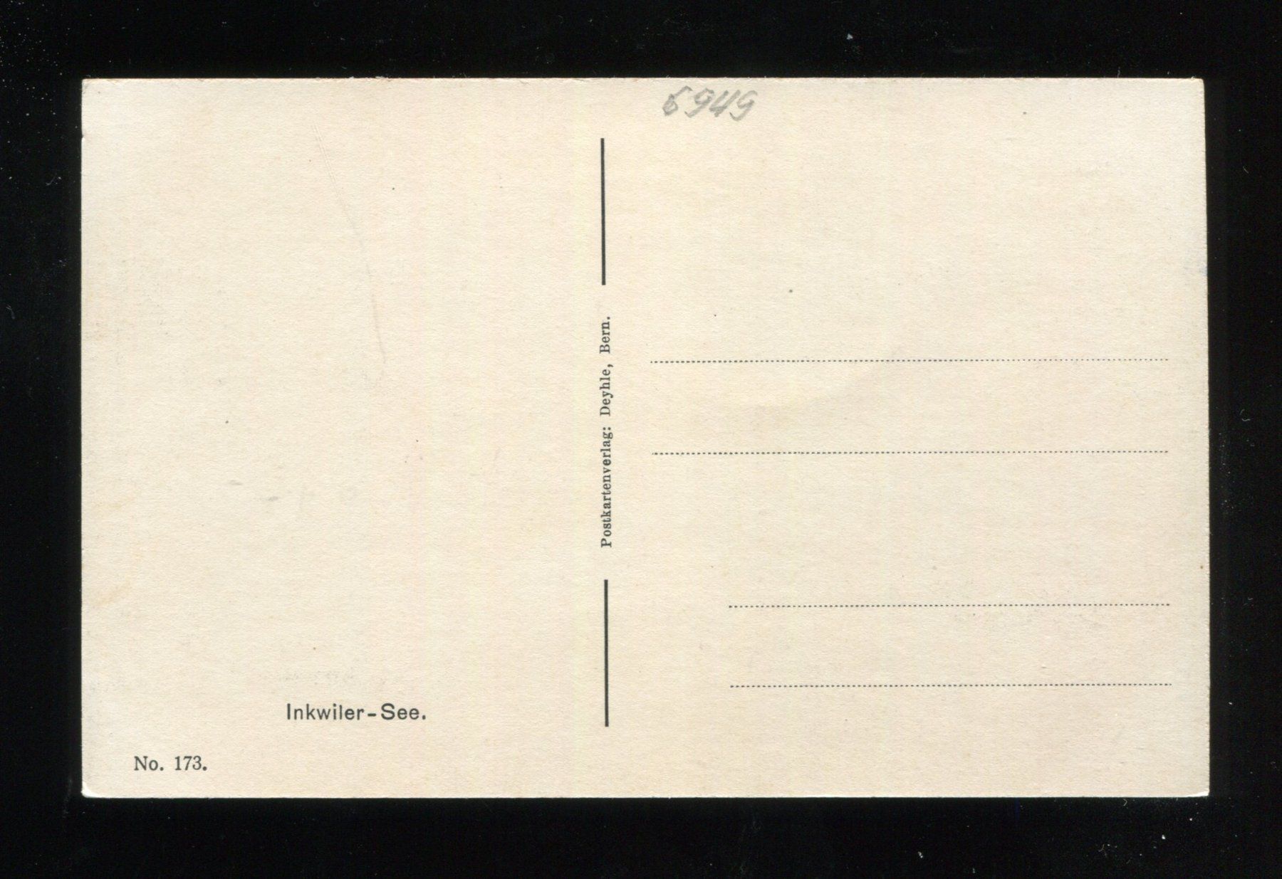 Ansichtskarten: Inkwil, Inkwiler-See – Gebraucht aus Aarau von Elmaar41 1