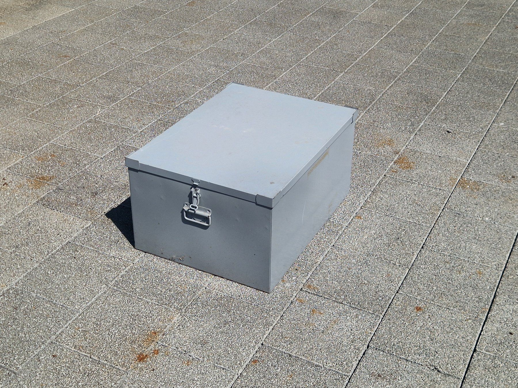 Casse di trasporto: Aufbewarungsbox aus Metall – Usato da Gampelen venduto da Schmidi887 3