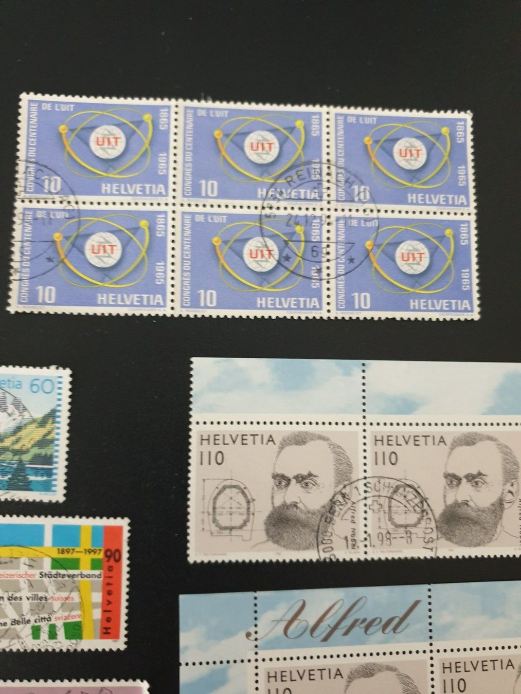 Tous les timbres: Briefmarken Schweiz – D'occasion à Zumikon par chri75 2