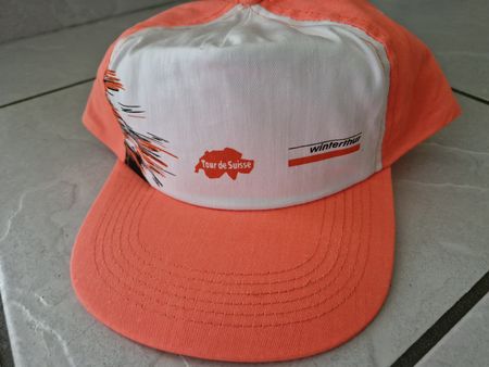 Orange Tour de Suisse Winterthur Cap, neu!