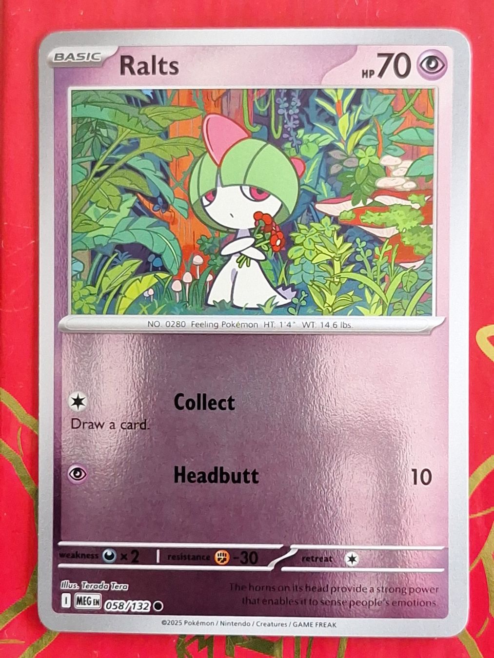 Pokémon Carte collezionabili: Ralts - Reverse Holo Pokemon Mega Evolution – Usato da Altstätten SG venduto da GGsGameshop