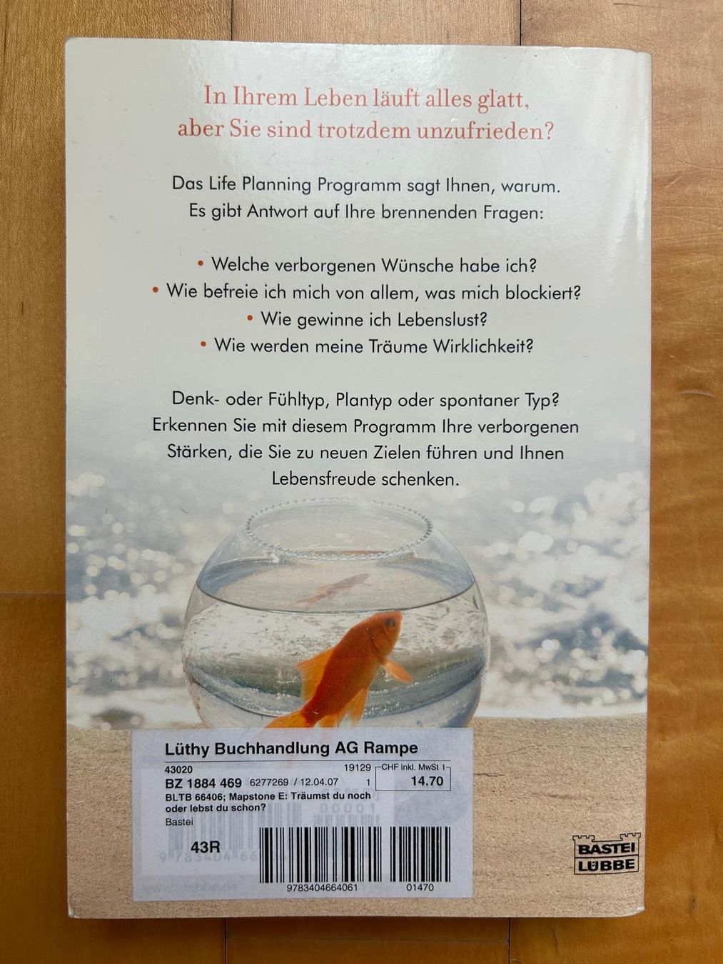 Libri: Träumst du noch oder lebst du schon? – Nuovo (secondo la descrizione) da Binz venduto da tarkrx 1