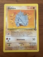 Carta Pokémon Rhyhorn - Jungle - Ottime condizioni!