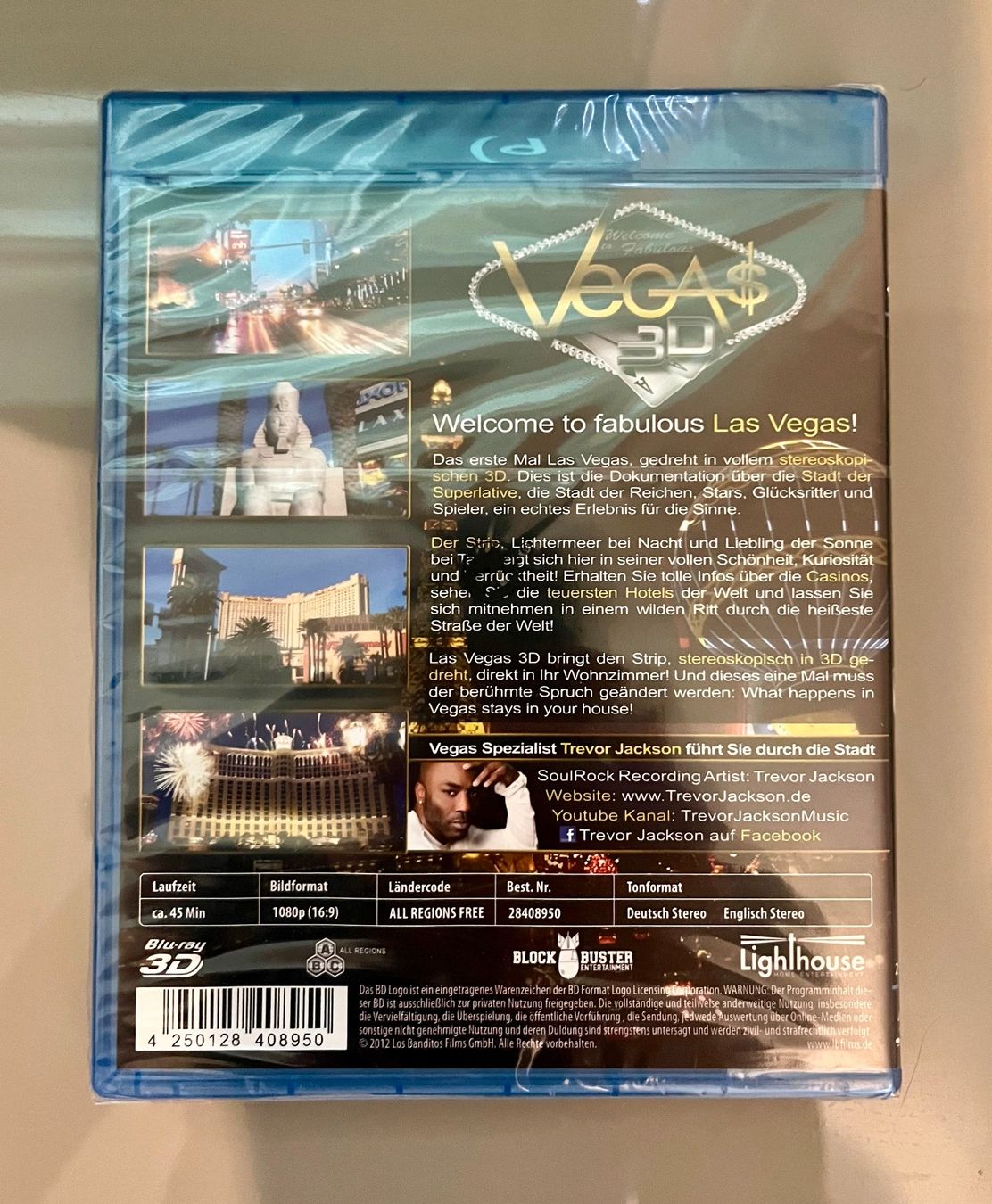 Alle DVDs: Las Vegas 3D (Blu-ray 3D + Blu-ray) – Neu und originalverpackt aus Fahrweid von pasta_555 1