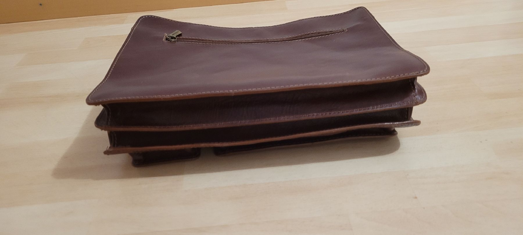 Valigie & Borse: Elegante Ledertasche braun – Usato da Schwyz venduto da Vesparider01 2