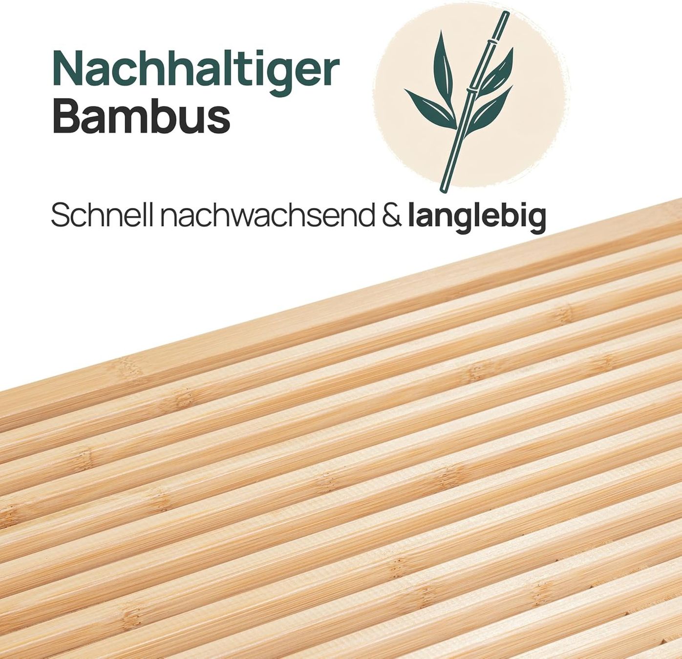 Sgabelli: Moderner Bambus Hocker/Beistelltisch - NEU – Nuovo e nell'imballaggio originale da Gränichen venduto da omniadeals 3