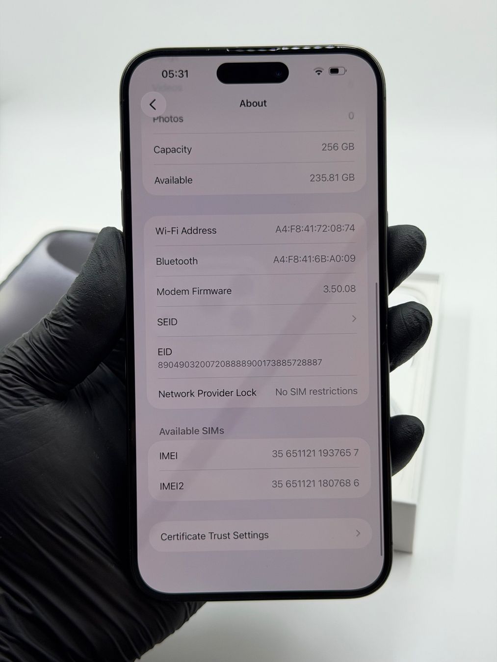 Apple Handys / Smartphones: Apple iPhone 15 Pro Max - 256 GB – Gebraucht aus Campocologno von ReplaceHub 6