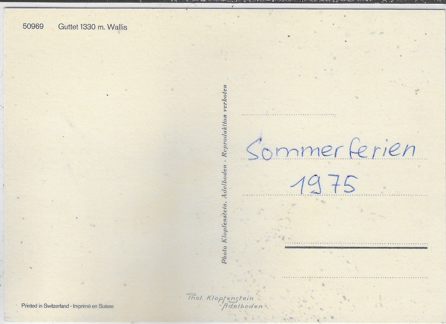 Cartoline postali: Guttet - Generalansicht – Usato da Ettingen venduto da Kartenplanet 1