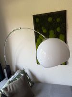 Bogenlampe mit Marmorfuss in sehr gutem Zustand