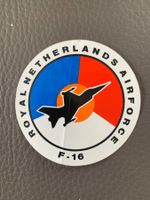 Aufkleber F16, ROYAL NETHERLANDS AIRFORCE