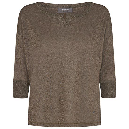 Mos mosh Camicette: MOSH MOSCH 3/4 Bluse mit Glitzergarn  Gr. S – Usato da Muotathal venduto da robin40