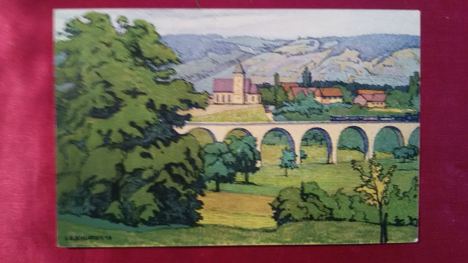 Cartoline postali: Bussnang Viadukt – Usato da Bischofszell venduto da Joachim-115