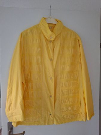 Übergangsjacke Gr. 52, gelb *neuwertig*