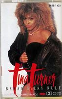 Tina Turner ‎– Break Every Rule Cassette Tape JAPAN 1986