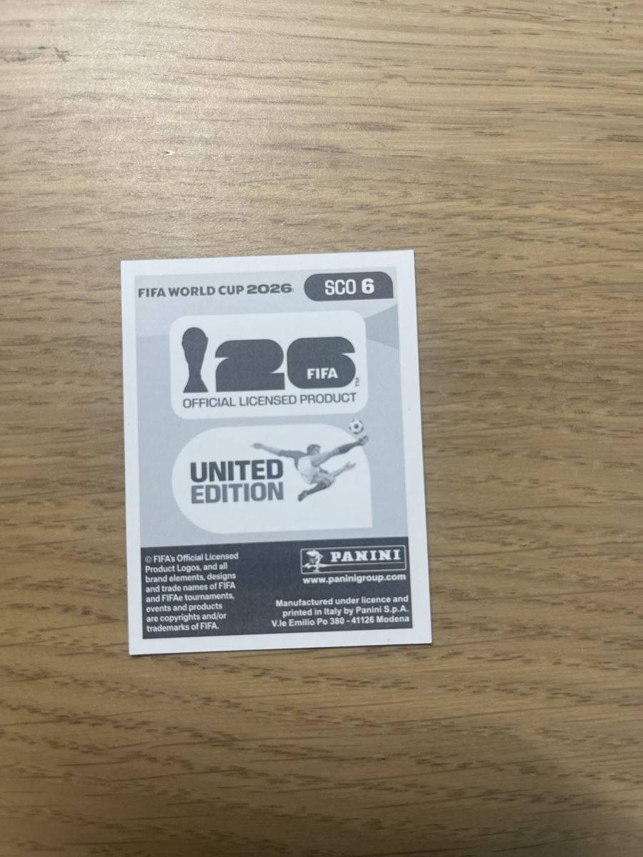 Aufkleber: Panini FIFA WC SCO 6 – Neu (gemäss Beschreibung) aus Lausanne 26 von mar_2ldv 1