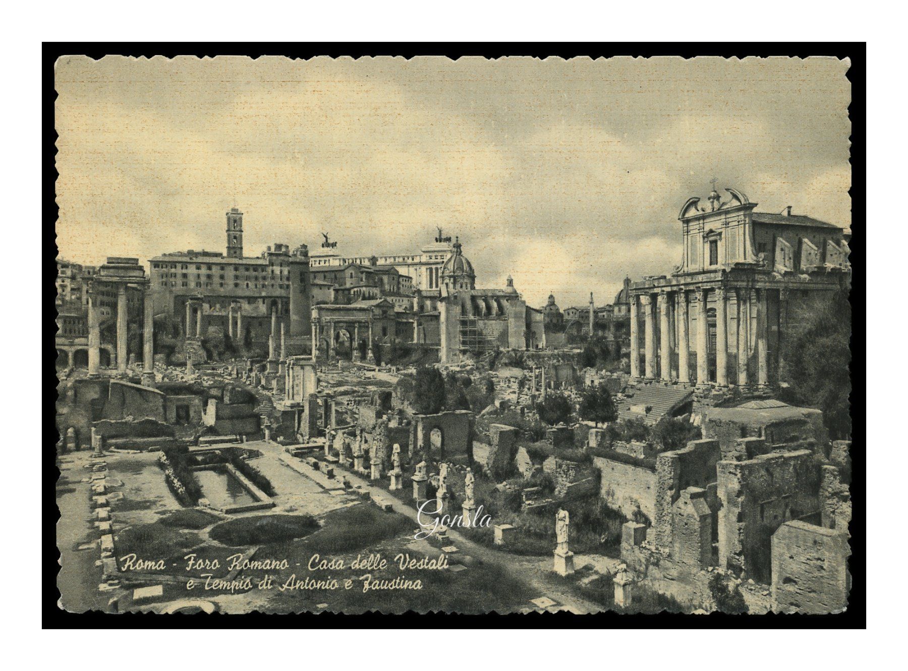 Cartes postales: ROMA - 1935-45 "Panorama Monuments/Édifices" Lot de 12x C.P. – D'occasion à Onex par gonsla01 7