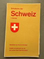 Prof. Dr. E. Imhof: Schulkarte der Schweiz. 1:500 000. 1962