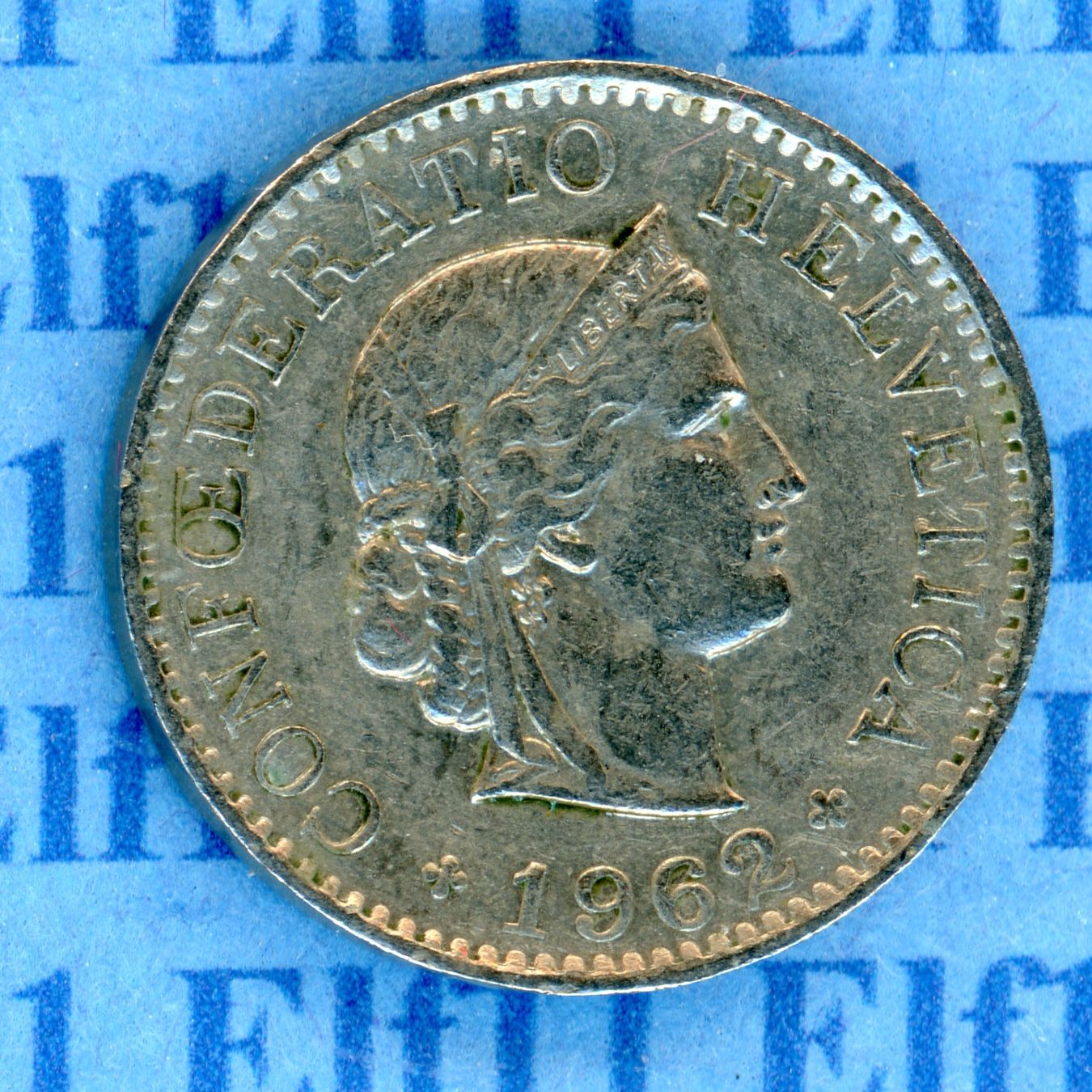 Tutti le monete: CHF___0.05 1962 ss-vz 5 Rappen – Usato da Widnau venduto da Elf11