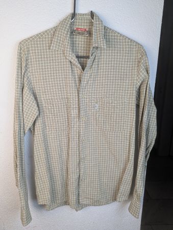 Rare Vintage LEVI'S Checked Shirt White Tab - Size S