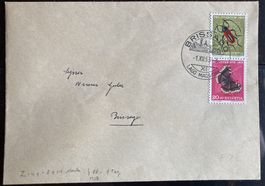 FDC PJ 1953 Z41 ET 'BRISSAGO', SBK 110 Fr.