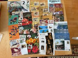 40 Chinesische Karten; Marken zum Sujet; Philswiss 80er