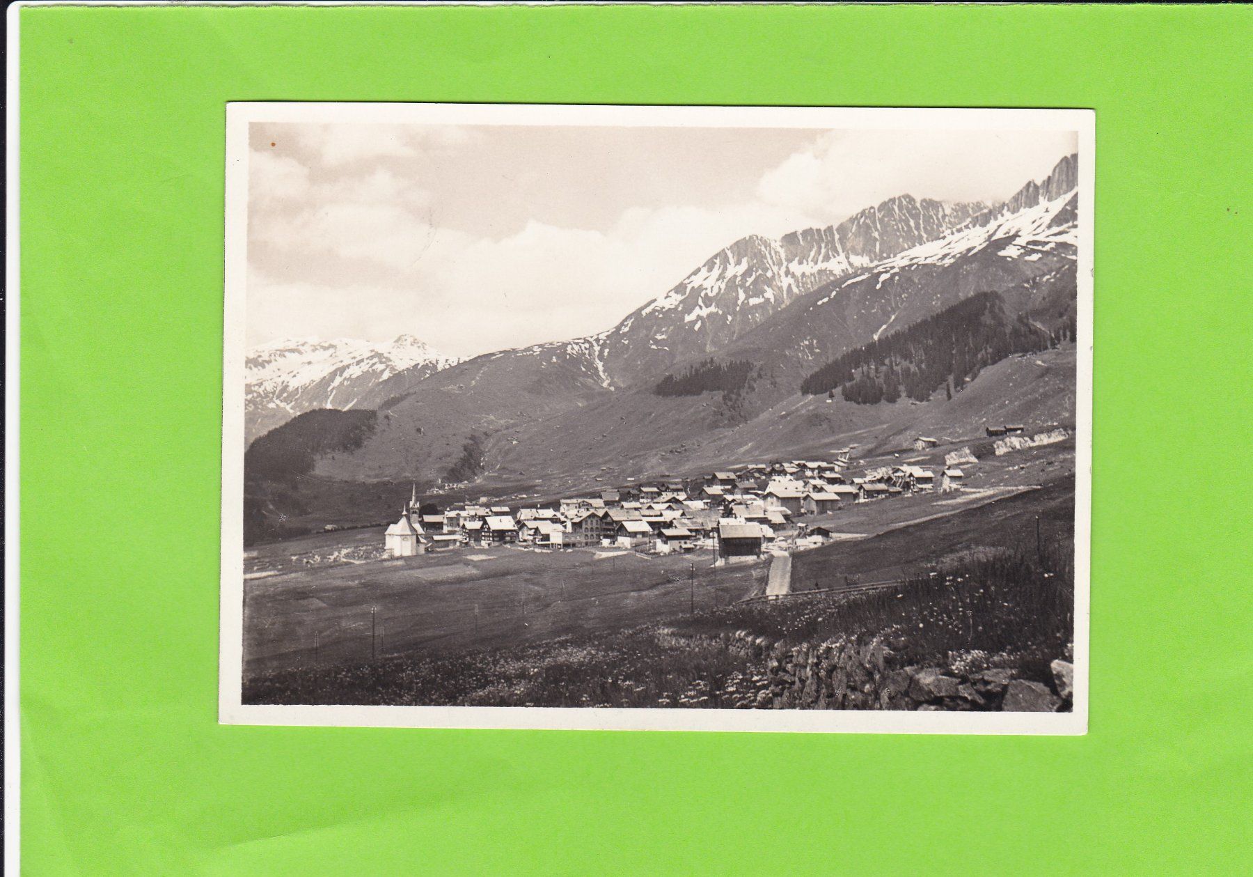 Cartoline postali: Sport Hotel Krone, Sedrun – Usato da St. Peterzell venduto da neckertal