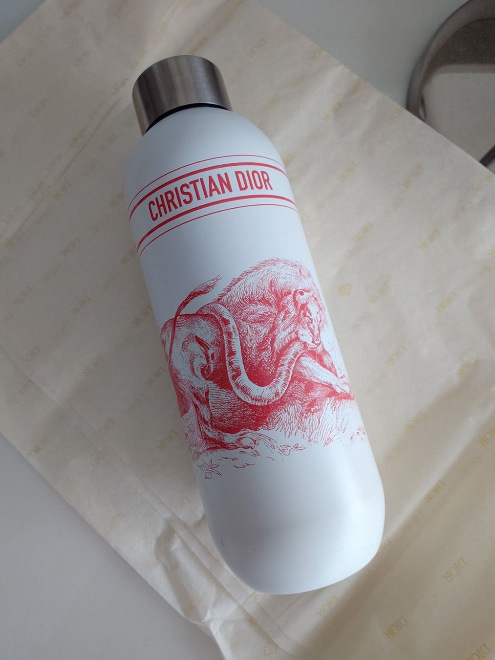 Dior Borracce & Thermos: Dior dioriviera LE Water bottle – Nuovo e nell'imballaggio originale da Bern venduto da Dzena87