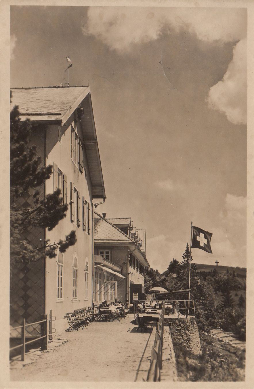 Ansichtskarten: Weissenstein  Kurhaus 1938 – Gebraucht aus Bürglen TG von StampGraf