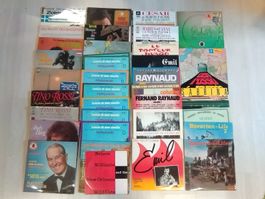 Lot de 35+ disques vinyles 33 tours chansons et films divers