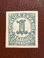 Timbre Espagne 1 Centimo République Espagnole