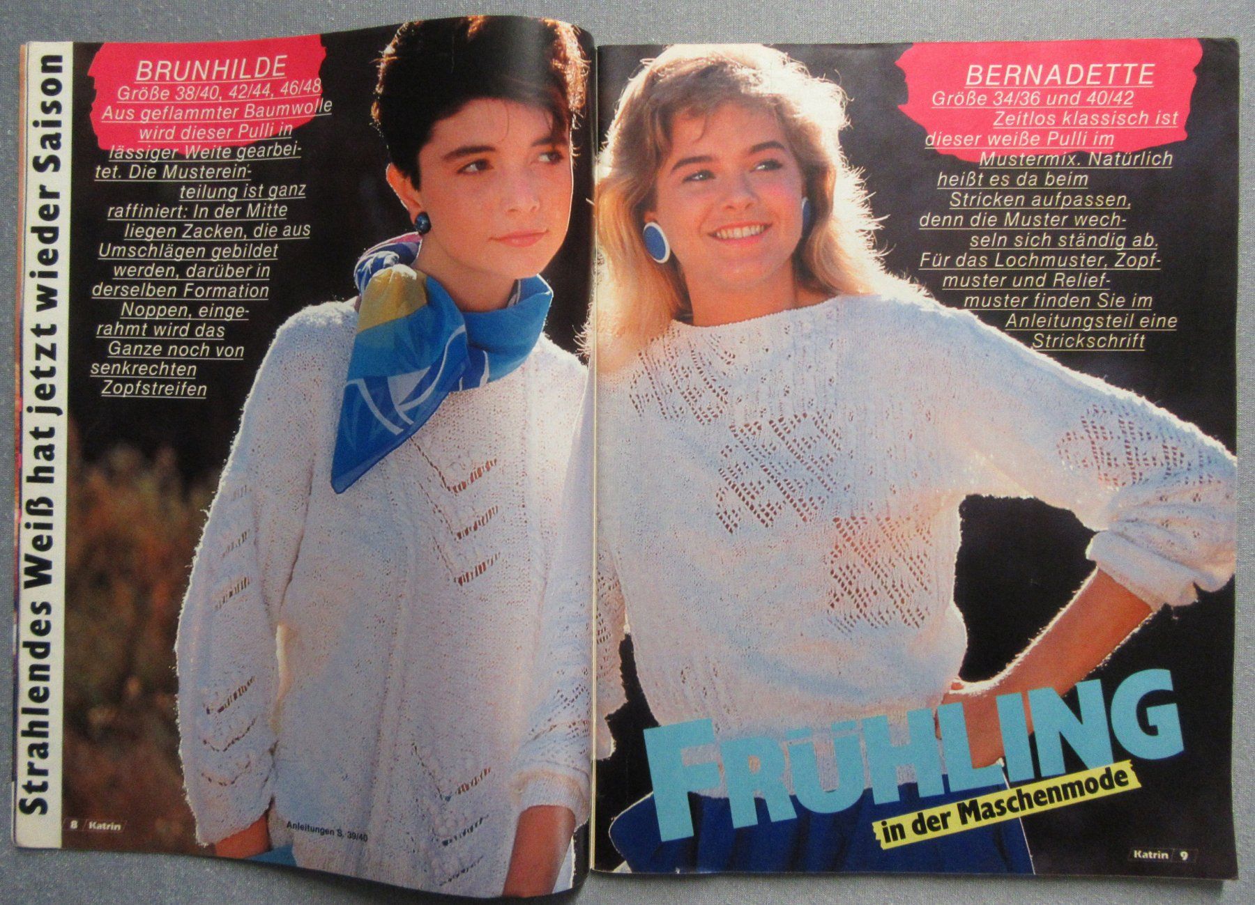 Riviste & Magazine: Katrin • Strick- und Häckelmode - Strickheft / Häkelheft – Usato da Auenstein venduto da Padabimbim 2