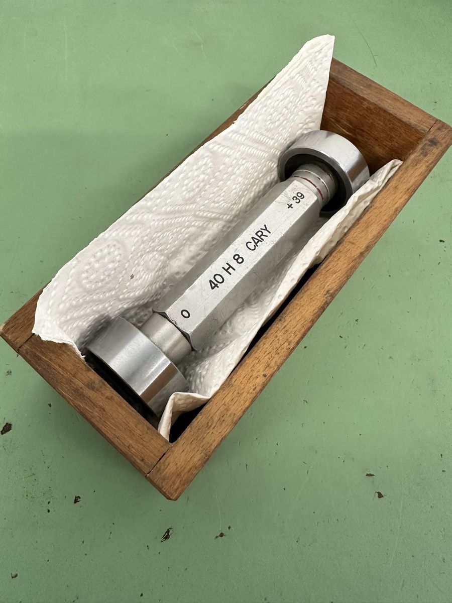 Misurare: Grenzlehrdorn, Plug Gauge 40 H8 – Usato da Aarberg venduto da SNMachines 4