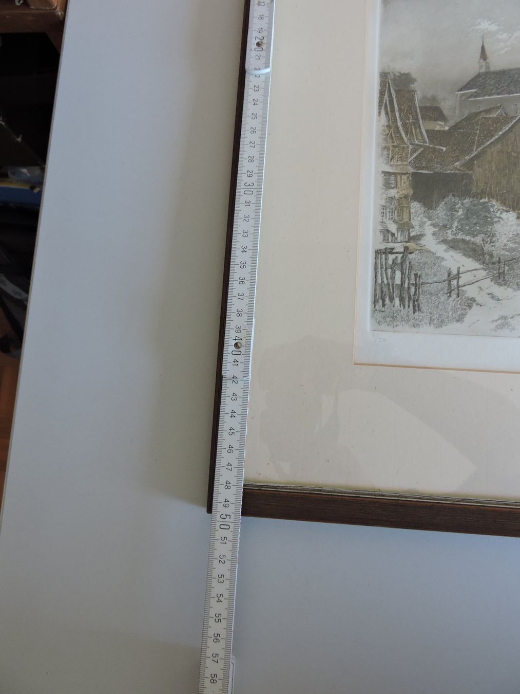 Grafica & Litografie: Walter Dick Lithographie Auflage 8/30 – Usato da Hauptwil venduto da Borusse01 8