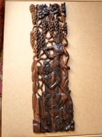 Holzschnitzerei Relief Indonesien 49 x 15 cm Bali