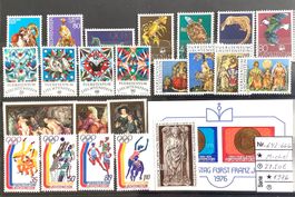 1976  Liechtenstein Jahresausgabe Postfrisch **