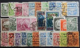 Lettland Lot mit alten Werten XVII