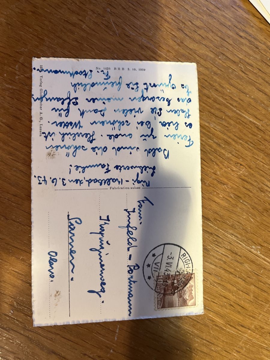 Cartoline postali: Rigi Kaltbad – Usato da Sarnen venduto da Muenzen.-M 1