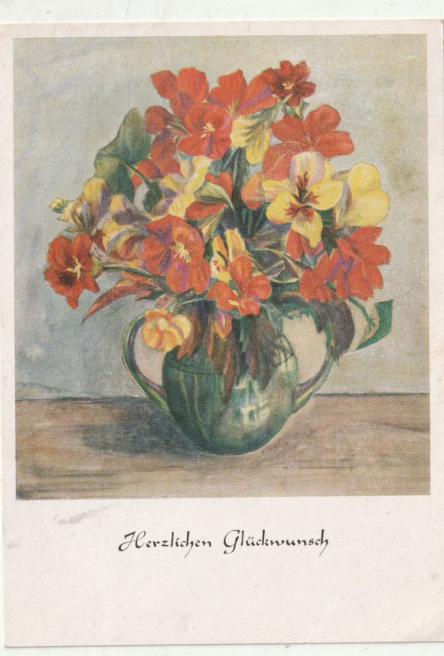 Cartes postales: Blumenkarte – D'occasion à Lumbrein par made02