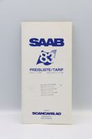 Saab Preisliste 1983 Prospekt