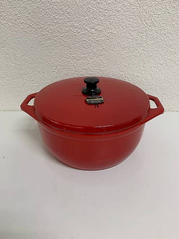 Emalco Töpfe: Original Emalco Schmortopf – Gebraucht aus Obernau von Arche_Noah_Brocki